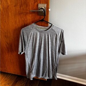 Mens Smartwool Gray Merino Tshirt